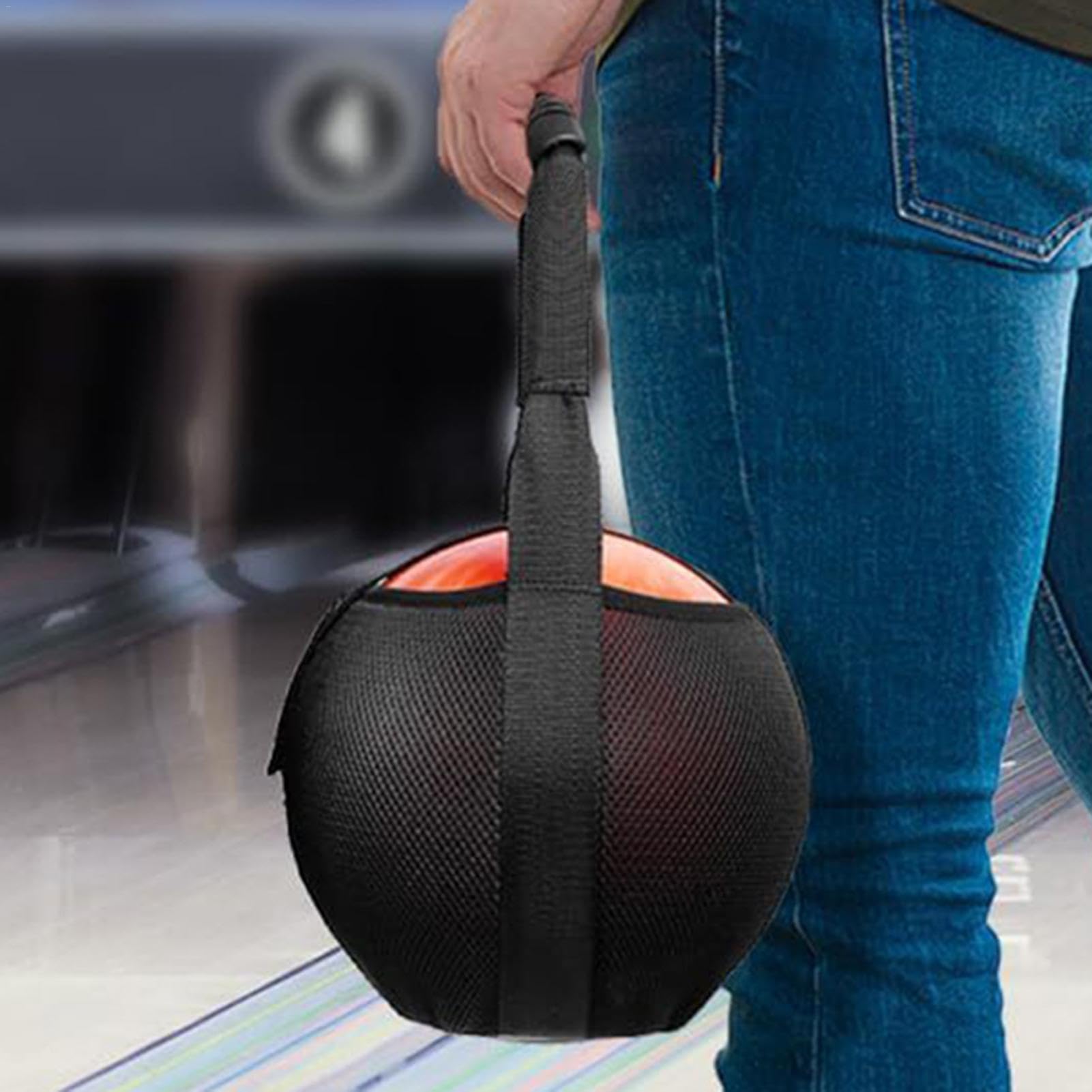 Amazon.co.jp: シングルボールボーリングバッグ - ソリッド